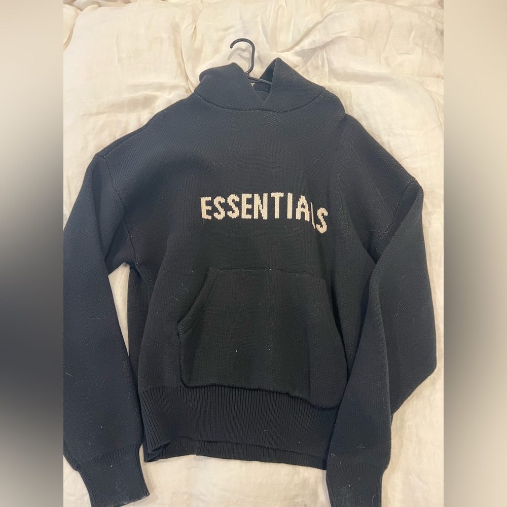 Fear of God Essentials Knit Hoodie - Size Medium